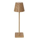Lampka Blanca Fala LED na dotyk jasne drewno ( Rozmiar: uniwersalny )