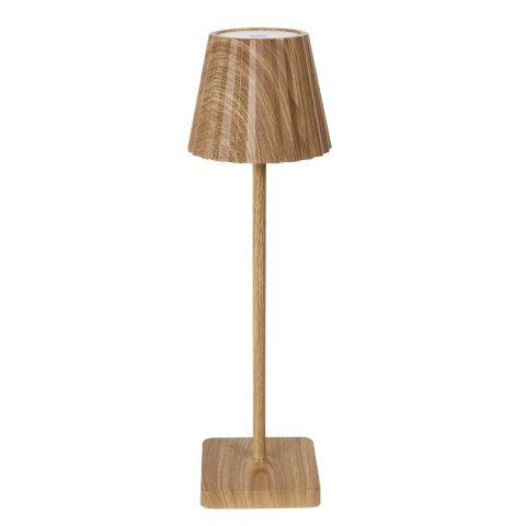 Lampka Blanca Fala LED na dotyk jasne drewno ( Rozmiar: uniwersalny )