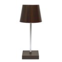 Lampka Blanca LED na dotyk ciemne drewno ( Rozmiar: uniwersalny )