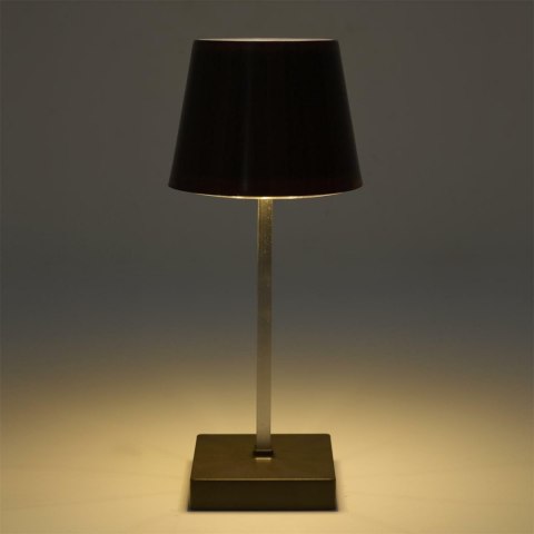 Lampka Blanca LED na dotyk ciemne drewno ( Rozmiar: uniwersalny )