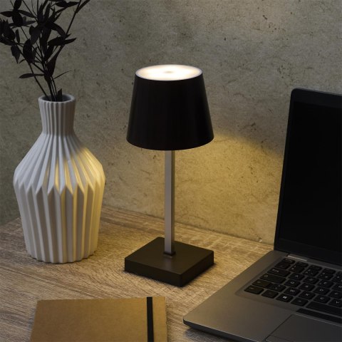 Lampka Blanca LED na dotyk ciemne drewno ( Rozmiar: uniwersalny )