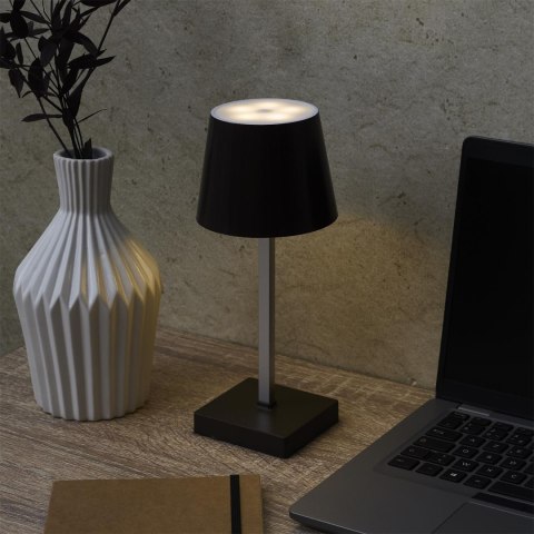Lampka Blanca LED na dotyk ciemne drewno ( Rozmiar: uniwersalny )