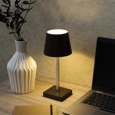 Lampka Blanca LED na dotyk ciemne drewno ( Rozmiar: uniwersalny )