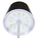 Lampka Blanca LED na dotyk ciemne drewno ( Rozmiar: uniwersalny )