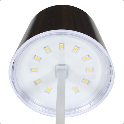 Lampka Blanca LED na dotyk ciemne drewno ( Rozmiar: uniwersalny )