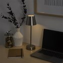 Lampka Casablanca 36cm LED na dotyk srebrna ( Rozmiar: uniwersalny )