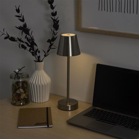 Lampka Casablanca 36cm LED na dotyk srebrna ( Rozmiar: uniwersalny )
