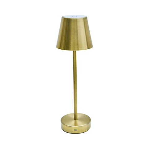 Lampka Casablanca 36cm LED na dotyk złota ( Rozmiar: uniwersalny )