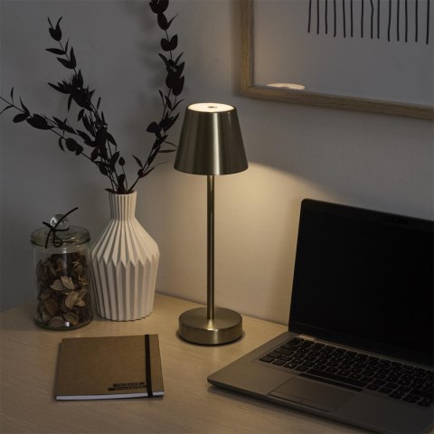 Lampka Casablanca 36cm LED na dotyk złota ( Rozmiar: uniwersalny )