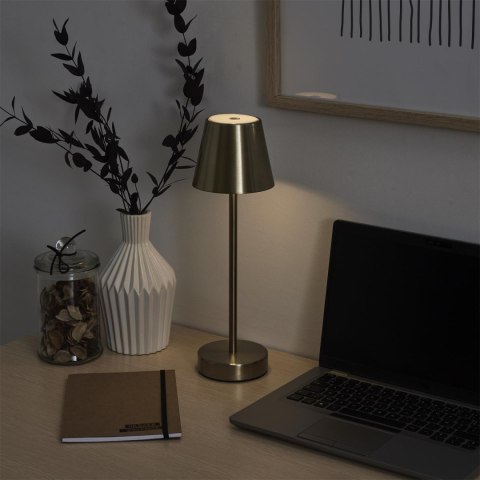 Lampka Casablanca 36cm LED na dotyk złota ( Rozmiar: uniwersalny )
