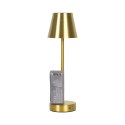 Lampka Casablanca 36cm LED na dotyk złota ( Rozmiar: uniwersalny )