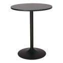 Stół Hvar 60cm czarny ( Rozmiar: uniwersalny )