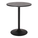 Stół Hvar 60cm czarny ( Rozmiar: uniwersalny )