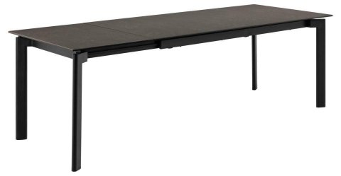 Stół rozkładany Palermo 180-240x90cm czarna ceramika Fairbanks ( Rozmiar: uniwersalny )