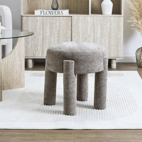 Stołek Emilia taupe ( Rozmiar: uniwersalny )