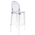 Stołek barowy Viki transparentny 75cm ( Rozmiar: uniwersalny )