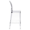 Stołek barowy Viki transparentny 75cm ( Rozmiar: uniwersalny )