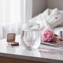 Szklanka do napoju 400 ml Kokarda z figurką ze szkła borokrzemowego ( Rozmiar: uniwersalny )