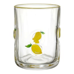 Szklanka do napoju Intesi w cytryny ze szkła borokrzemowego 390 ml ( Rozmiar: uniwersalny )