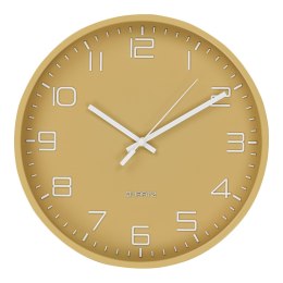 Zegar Rosolini 30cm ochra ( Rozmiar: uniwersalny )