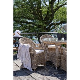 Krzesło Larisa rattan/szare ( Rozmiar: uniwersalny )