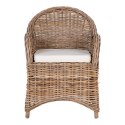 Krzesło Larisa rattan/szare ( Rozmiar: uniwersalny )