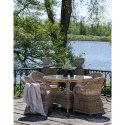 Krzesło Larisa rattan/szare ( Rozmiar: uniwersalny )