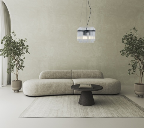 Lampa wisząca Bonte PND-40929-3A-BK