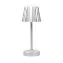 Lampka nocna Blanca LED srebrna dotykowa do sypialni na baterie ( Rozmiar: uniwersalny )