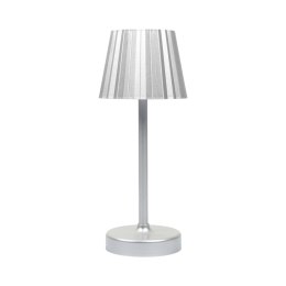 Lampka nocna Blanca LED srebrna dotykowa do sypialni na baterie ( Rozmiar: uniwersalny )