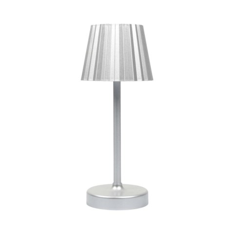 Lampka nocna Blanca LED srebrna dotykowa do sypialni na baterie ( Rozmiar: uniwersalny )