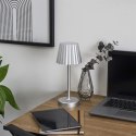 Lampka nocna Blanca LED srebrna dotykowa do sypialni na baterie ( Rozmiar: uniwersalny )