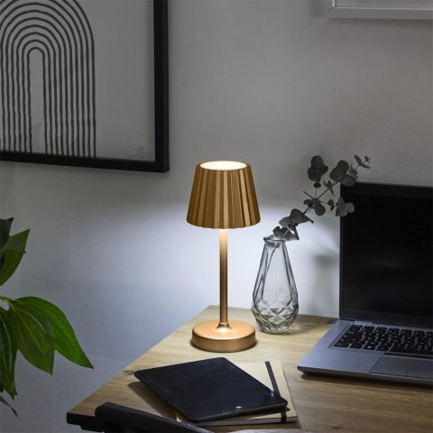 Lampka nocna Blanca LED złota dotykowa do sypialni na baterie ( Rozmiar: uniwersalny )