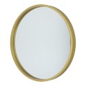 Lustro Afiya 30 cm złote ( Rozmiar: uniwersalny )