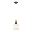 Nowoczesna lampa Bonata PND-36573-1C-BK-WH