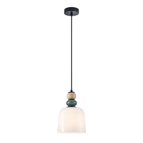 Nowoczesna lampa Bonata PND-36573-1C-BK-WH