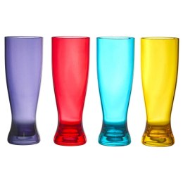 Szklanka do piwa Sky z tworzywa żółta 720ml ( Rozmiar: uniwersalny )