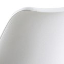 Hoker z oparciem Actona Dima skóra ekologiczna drewno biało-naturalny 75 cm ( Rozmiar: uniwersalny )