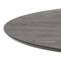 Stół okrągły Ibiza Actona MDF metal czarny 110 cm nierozkładany ( Rozmiar: uniwersalny )