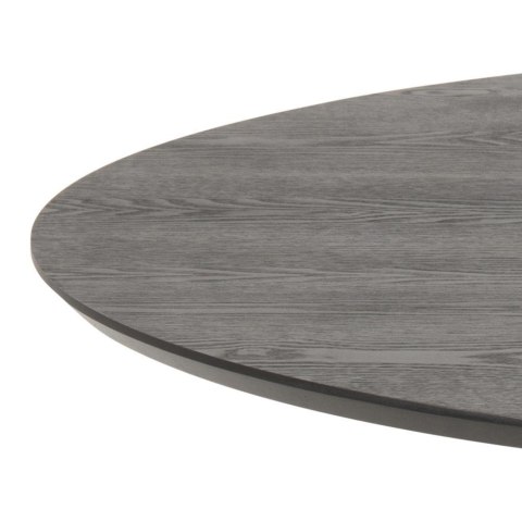 Stół okrągły Ibiza Actona MDF metal czarny 110 cm nierozkładany ( Rozmiar: uniwersalny )