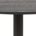 Stół okrągły Ibiza Actona MDF metal czarny 110 cm nierozkładany ( Rozmiar: uniwersalny )