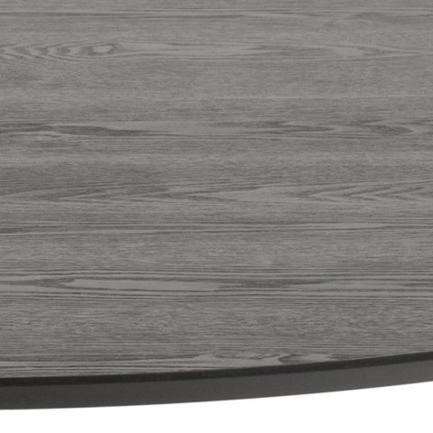 Stół okrągły Ibiza Actona MDF metal czarny 110 cm nierozkładany ( Rozmiar: uniwersalny )