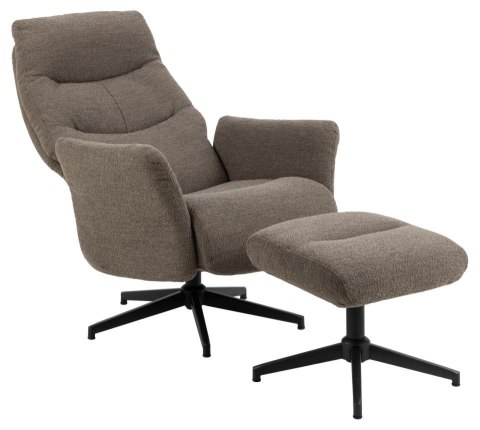 Fotel obrotowy London taupe Monza 40 ( Rozmiar: uniwersalny )