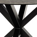 Stół okrągły do jadalni Heaven Lemco Actona ceramiczny brązowy 119 cm ( Rozmiar: uniwersalny )