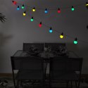 Girlanda solarna żarówkowa 20 LED kolorowa ( Rozmiar: uniwersalny )