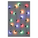 Girlanda solarna żarówkowa 20 LED kolorowa ( Rozmiar: uniwersalny )