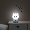 Lampka nocna Kot USB LED biała ( Rozmiar: uniwersalny )
