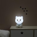 Lampka nocna Kot USB LED biała ( Rozmiar: uniwersalny )