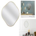 Lustro Diamond 60 cm złote ( Rozmiar: uniwersalny )