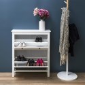 Szafka na buty Meubl biała ( Rozmiar: uniwersalny )